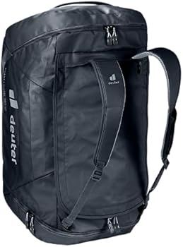 Deuter AViANT Duffel Pro 90L para esportes e viagens, Preto, 90
